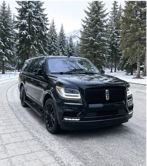 Black SUV — Lincoln Navigator