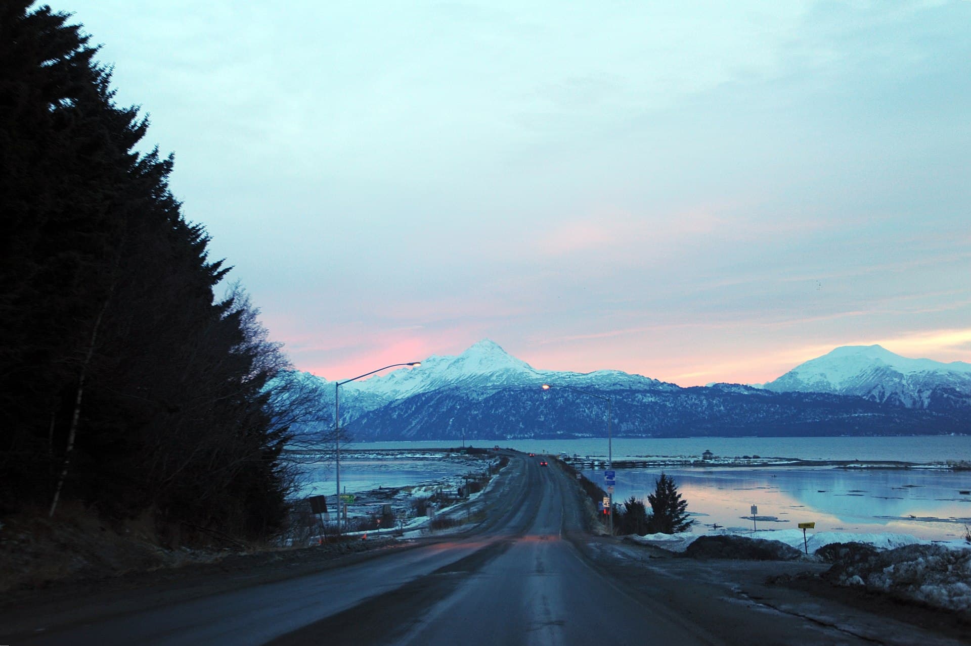 Kachemak Bay and the Homer Spit on the Kenai Peninsula, Alaska