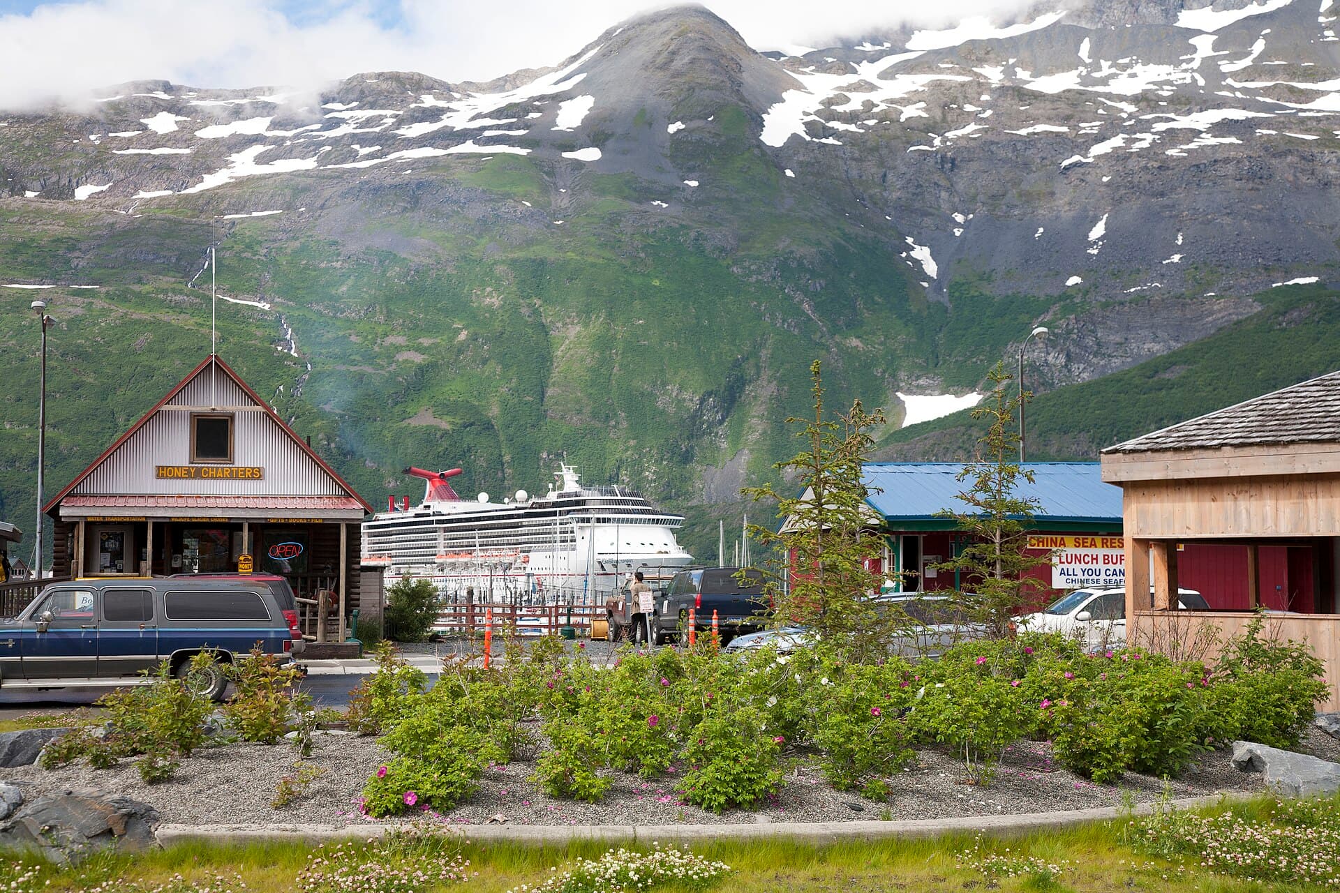 Whittier cruise port, Alaska